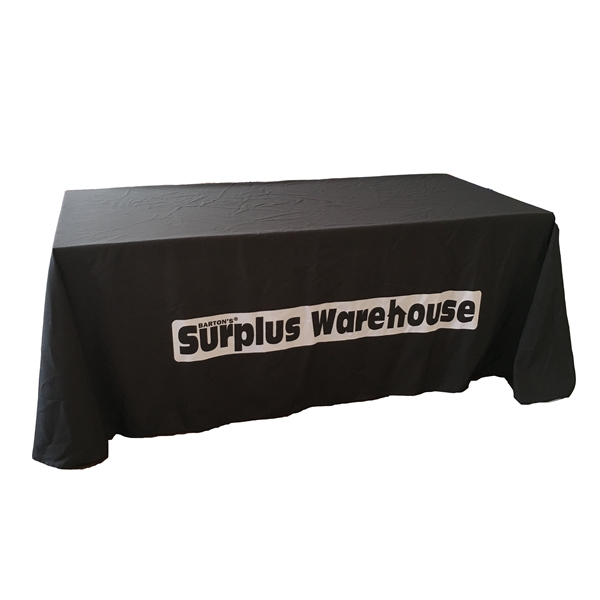6FT Custom Logo Fabric Table Cloth