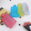 Creative Plastic Flat Water Bottle Cup Portable Water Kettle for Outdoor Sports Activity
