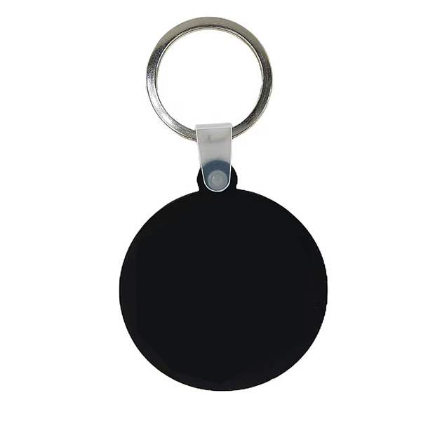 Custom Round PVC Keychain