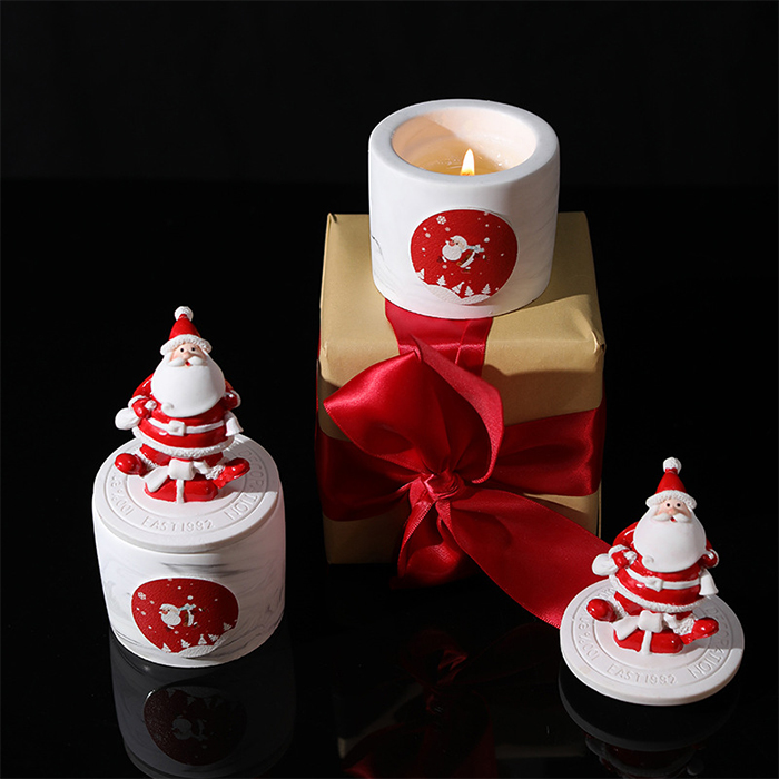 Christmas Scented Candle Santa Claus