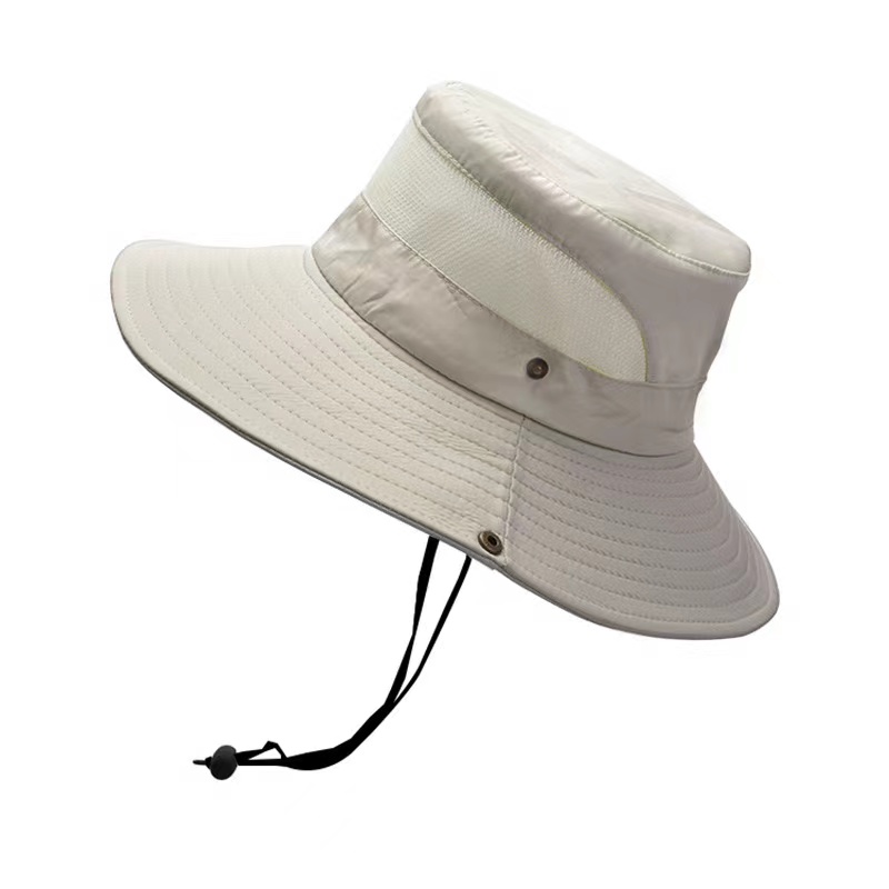 Wide Brim Uv Protection Sun Bucket Hat