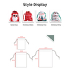 Christmas Polyester Gift Candy Bag For Kids