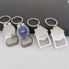 House-Shaped Bottle Opener Metal Keychain