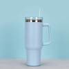 40oz Stainless Steel Car Cup Ice Bully Cup With Straw Thermos Cup