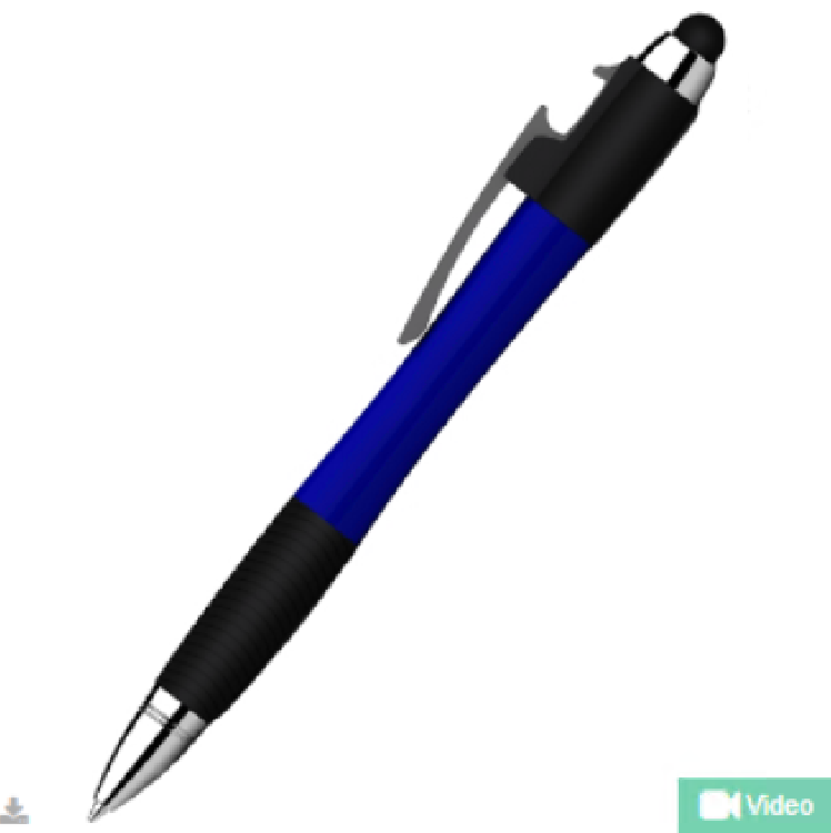 Color Ballpoint Pen w/ Screwdriver, Bottle Opener and Stylus