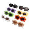 2024 Custom Summer Sunflower Shaped Vintage Party Sunglasses