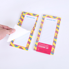 Custom Magnetic Fridge Notepad with Full Soft Magnet Backing