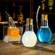 16 oz Light Bulb Cup with Straw
