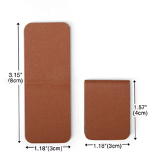 Custom Magnetic Leather Bookmark