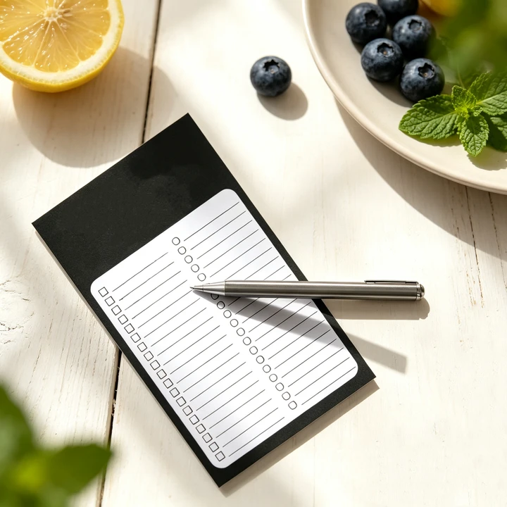 Refrigerator Magnetic Notepad Memo Board