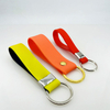 8''x1/2'' Silicone Keychain Hotel Flight Tag