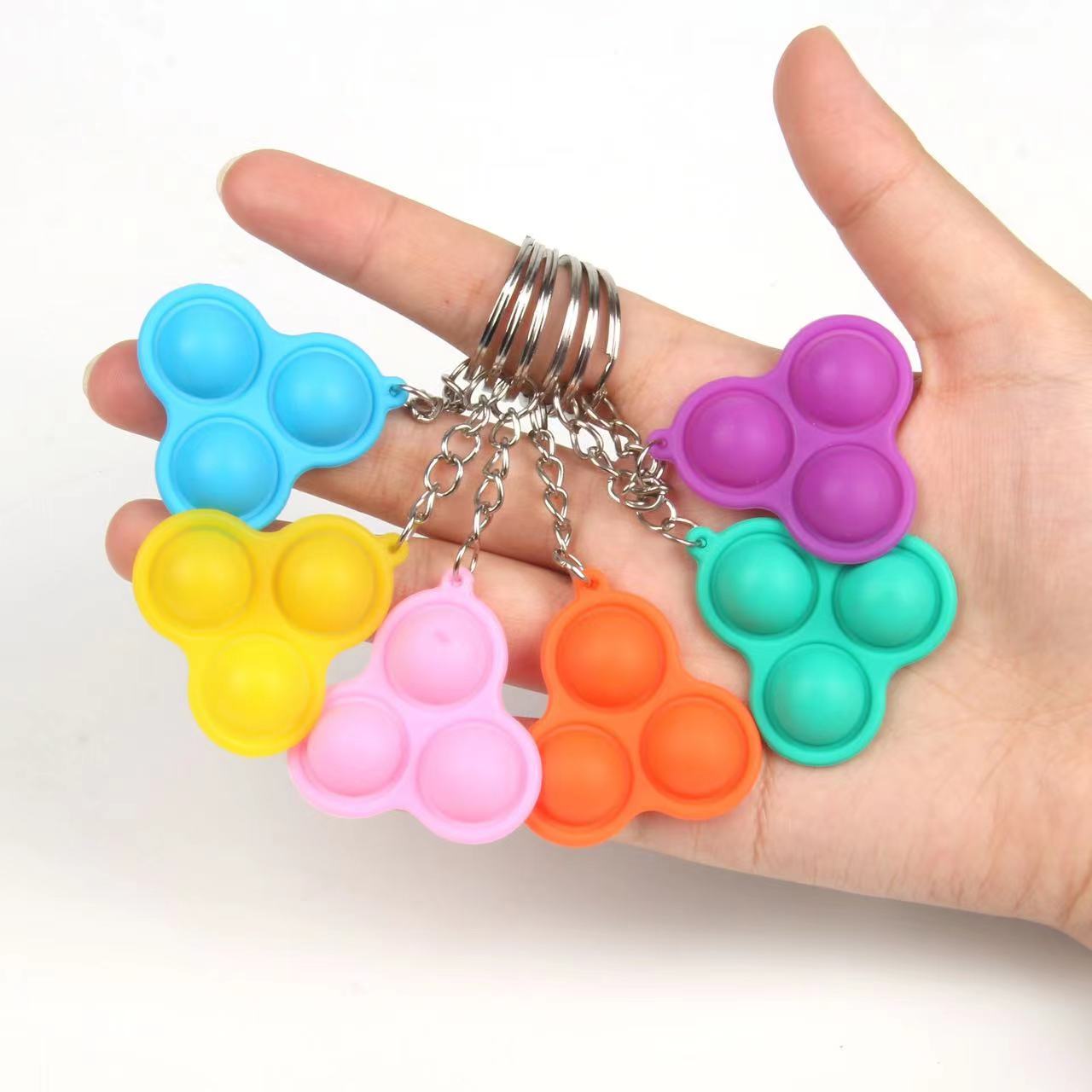 UFO Pop Bubble Keychain