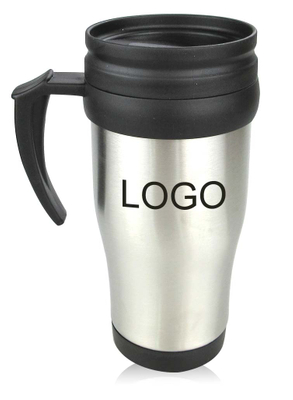 15 Oz. Sporty Double Wall Stainless Steel Travel Mugs