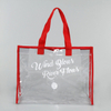 Plastic Buttons PVC Tote Bags