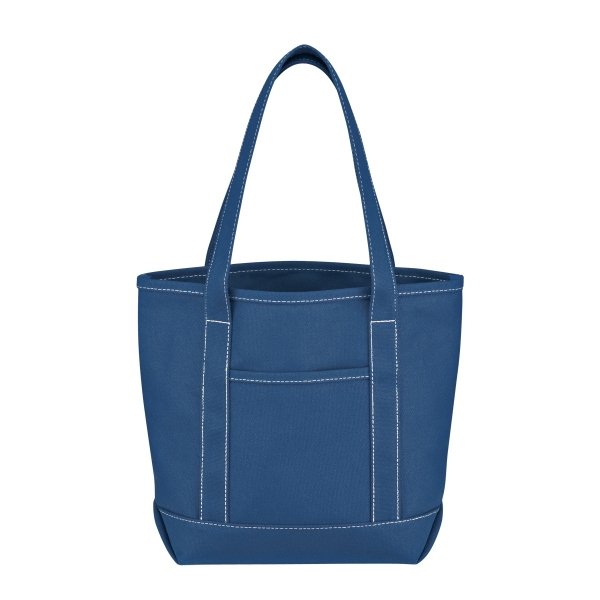 Reinforced Print Canvas Tote Bag