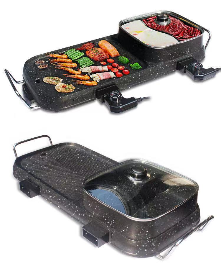 Multi-functiona Hot Pot And Bbq Grill