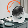 Desk Fan Small Table Fan Portable Fan Speed Adjustable Mini Personal Fan for Home Office Bedroom Desktop