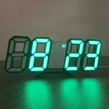 3D Digital Wall Alarm Clock