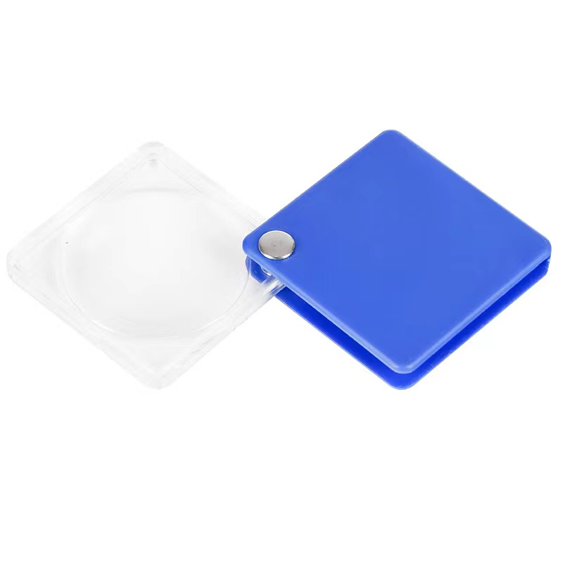 3x Handheld Mini Pocket Magnifying Glass