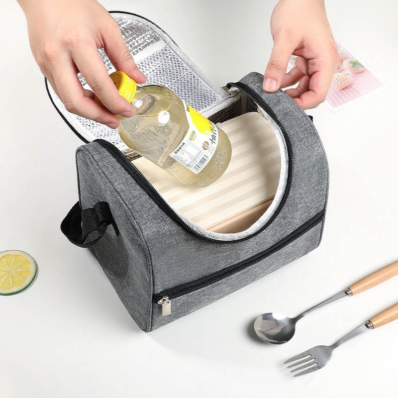 Crossbody Half-Moon Shaped Cooler Bag with Handle