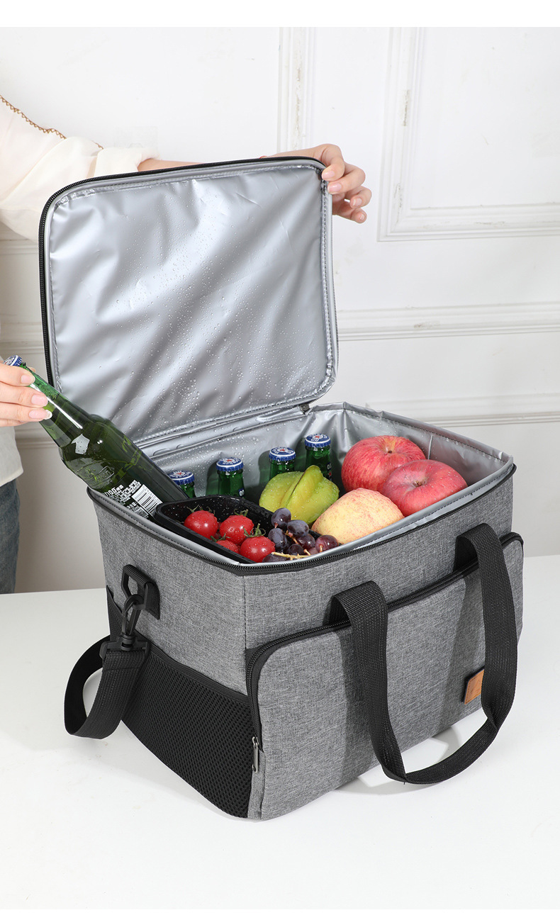 Large Capacity Outdoor Insulated Cooler Bag