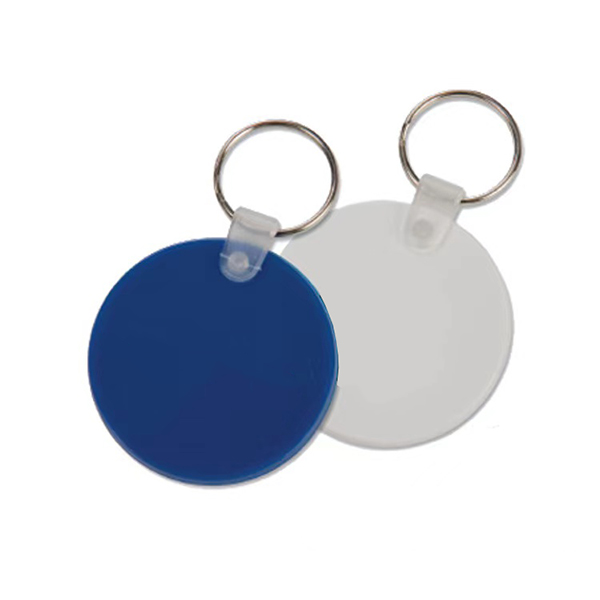 Custom Round PVC Keychain