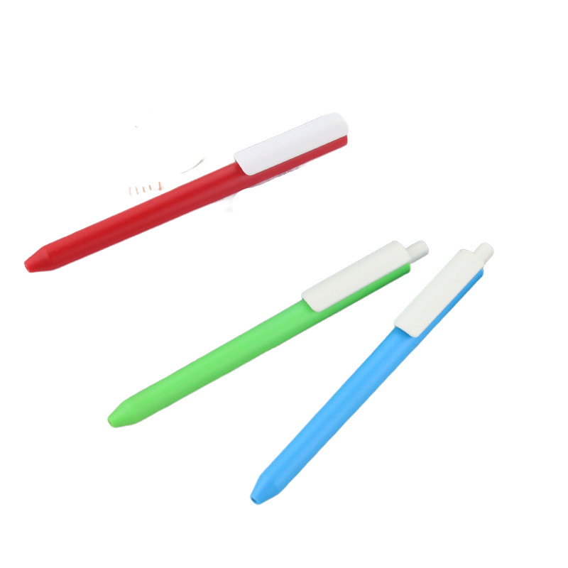 Wide Hook Press Ballpoint Pen