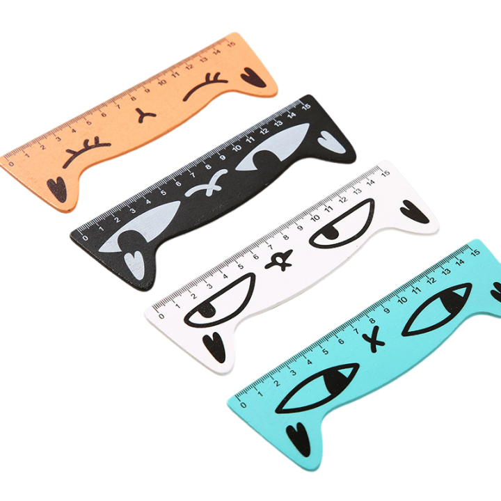 Cartoon Drawing Measuring Ruler