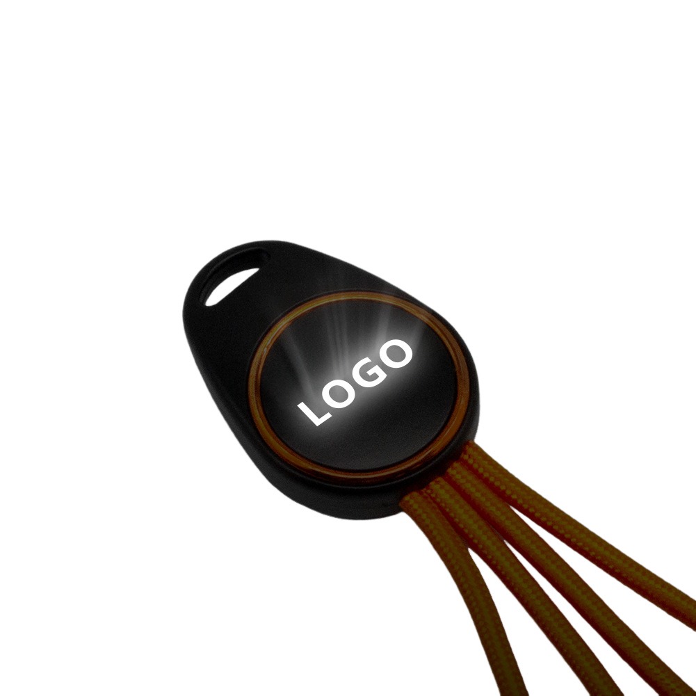 LED Luminous Logo 5-in-1 Data Cable