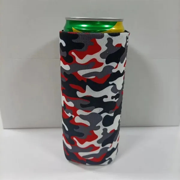 Tall 12oz Skinny Neoprene Can Cooler Holder Beverage Sleeves