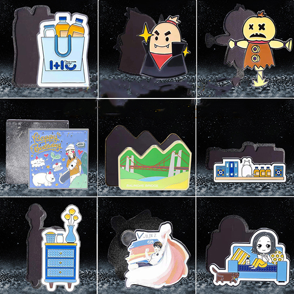 Personalized Cultural and Creative Scenic Magnets