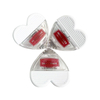 Plastic Heart Shaped Magnetic Clip