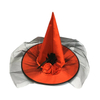 Witch Hat with Rose Net