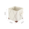 Canvas Storage Basket Storage Frame