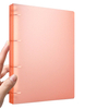 A4 Transparent Folder With Four Punch Binders