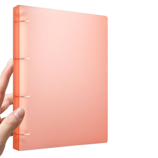 A4 Transparent Folder With Four Punch Binders