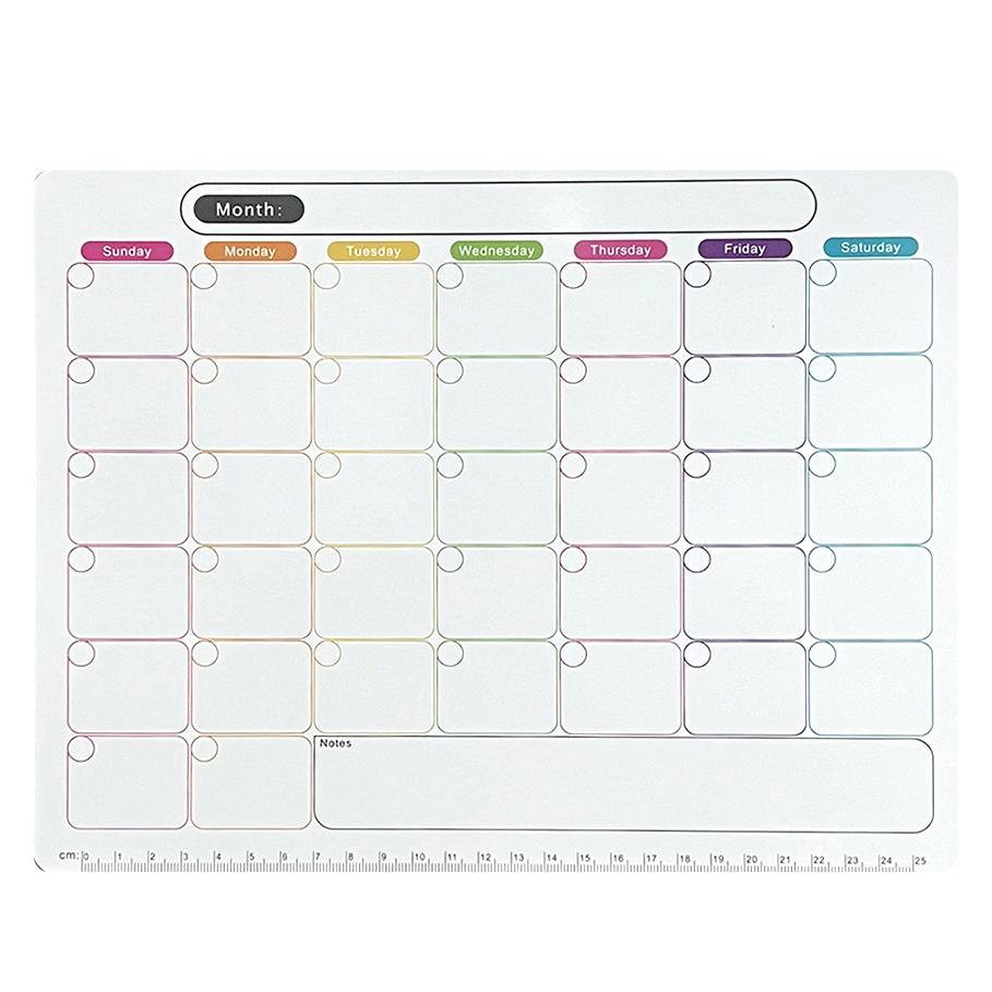 Refrigerator Magnet Planner
