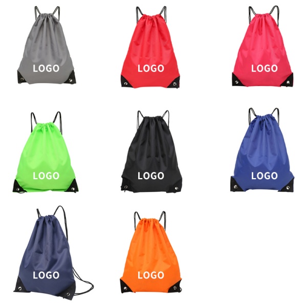 Men's And Women's Outdoor Large Capacity Drawstring Backpack Sports Storage Bag