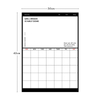 Fridge Pad Magnetic Monthly Weekly Daily Planner Whiteboard