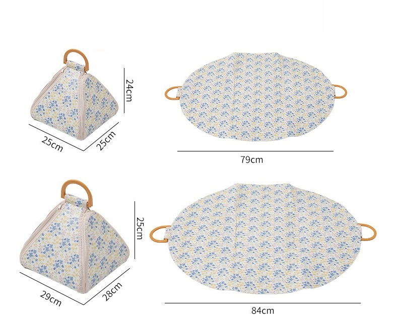 Macaron Color Insulated Lunch Cooler Bag with Zipper
