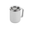 15oz Minimalist Stainless Steel Mug With Handle