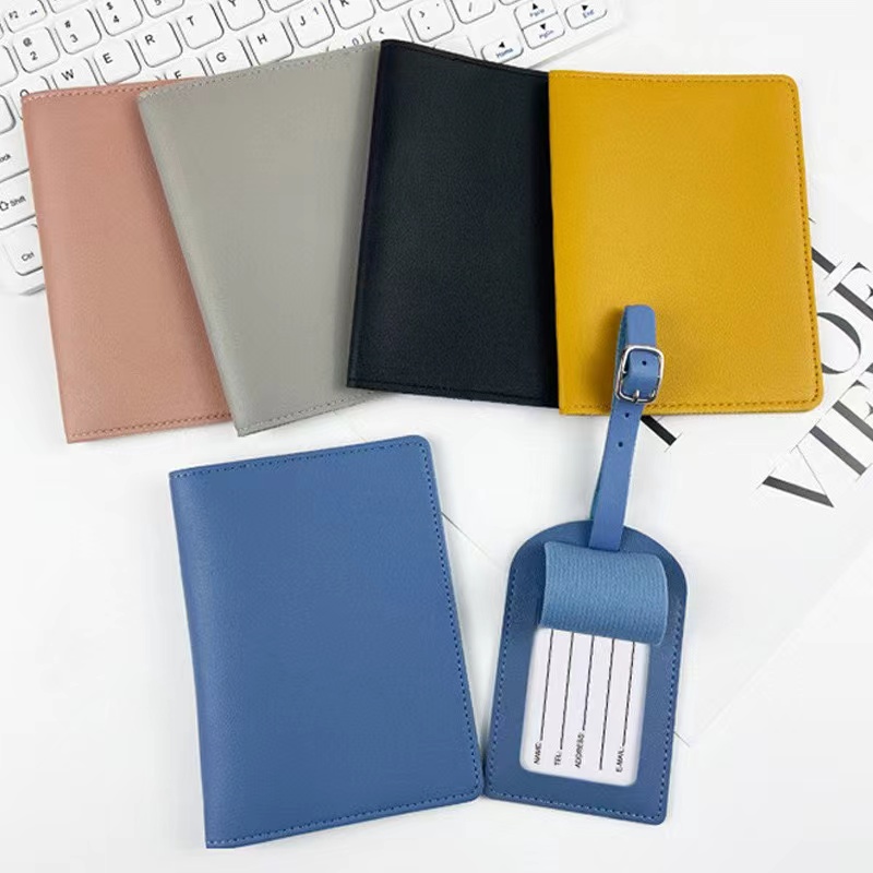  2.76 " x 4.37 " PU Leather Luggage Tags