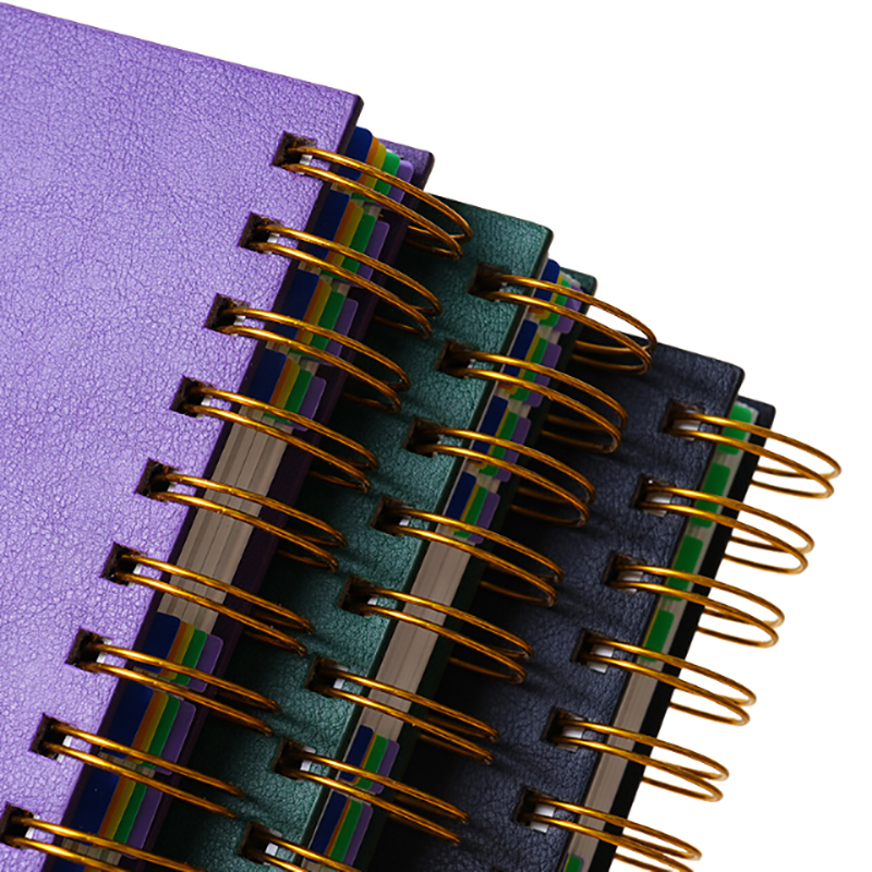 A5 PU Elastic Band Spiral Planner