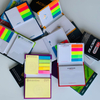 Hard Cover Sticky Note Memo Pad Set