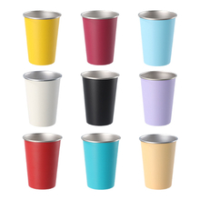 12oz Stainless Steel Camping Cups Travel Mugs