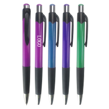 Bright Colors Rubber Grip Ballpoint Pen