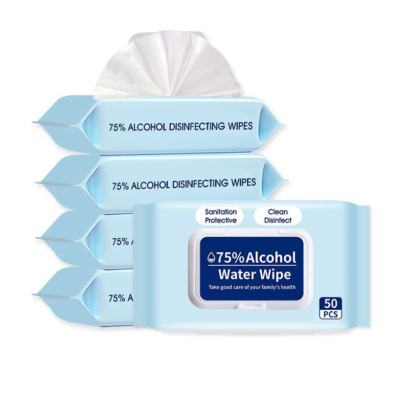 50 Count 75% Alcohol Disinfectant Wipes