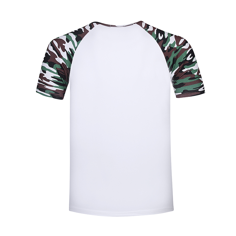 Camouflage Clothing T Shirt Customized Logos