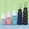 500ml Colorful Folding Silicone Cup