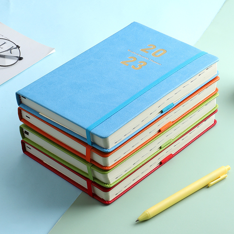 2023 Daily Weekly and Monthly Calendar Planner A5 Hardcover Agenda